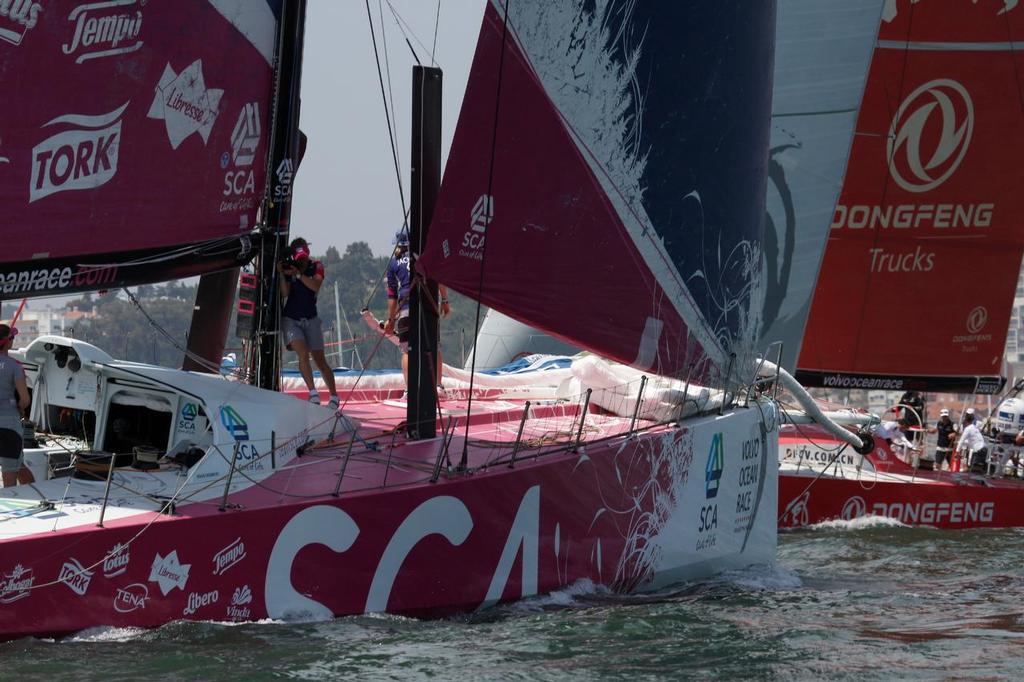 Team SCA - Volvo Ocean Race - Lisbon In Port Race - Ashore © Eugenia Bakunova http://www.mainsail.ru